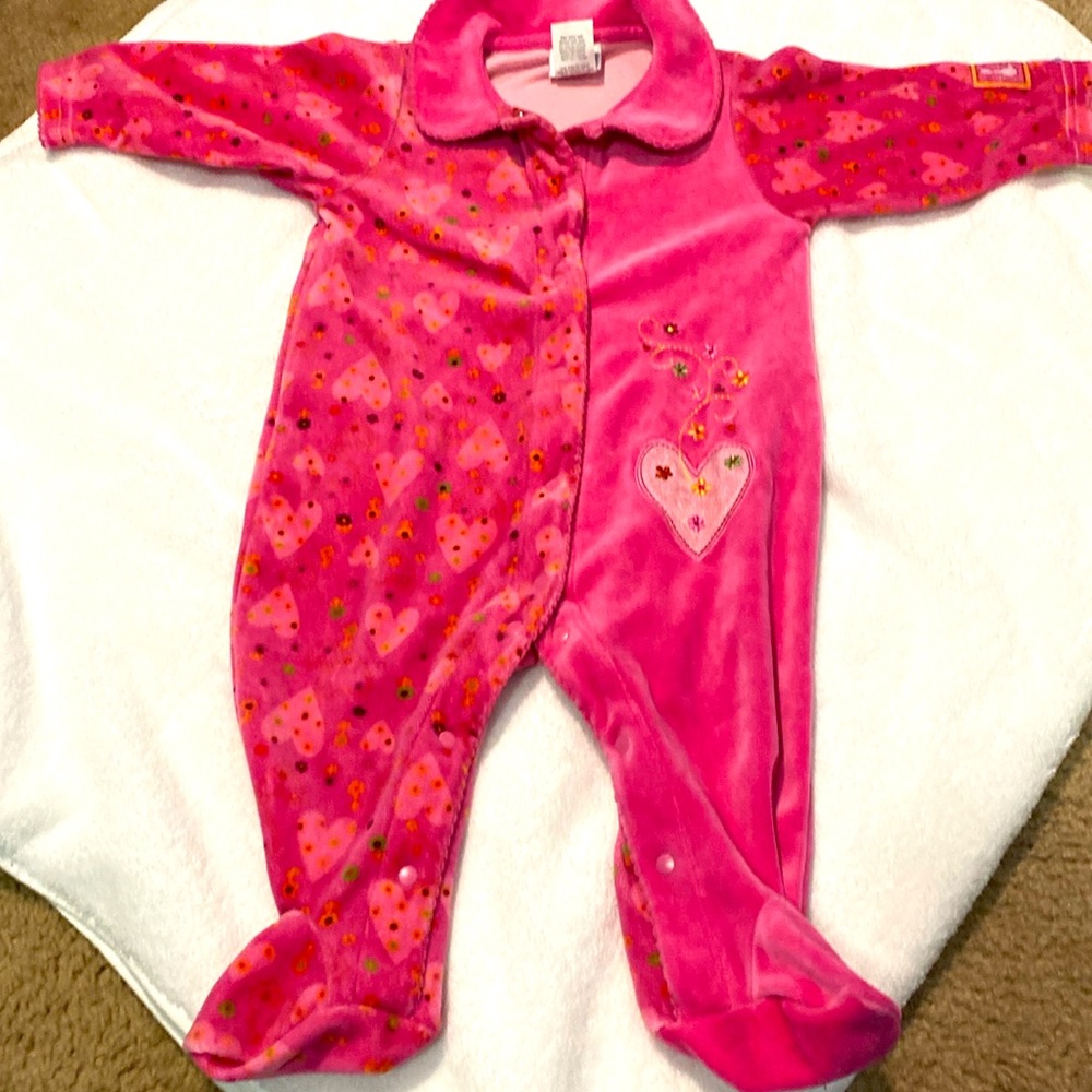 Adorable pink onesie carters